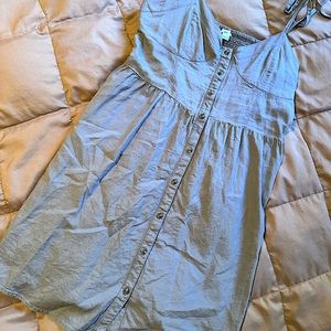 Aerie size S Taupe mini dress